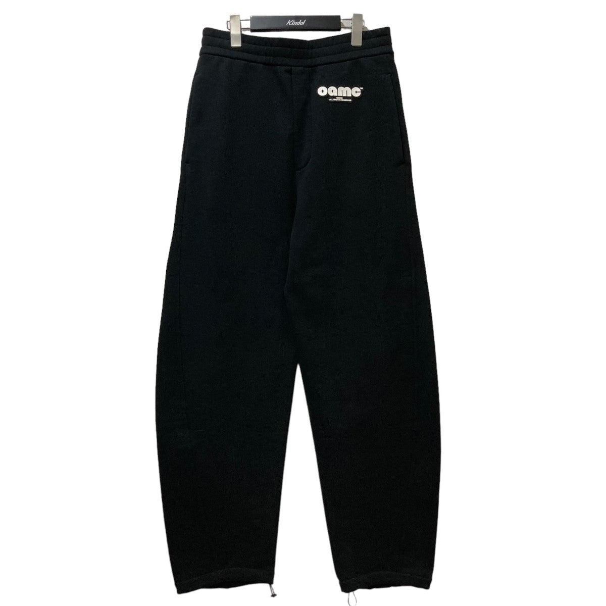 OAMC(オーエーエムシー) STUDIO SWEATPANT KNITTED スウェットパンツ 23A28OAJ28 COT00778  23A28OAJ28 COT00778 ブラック サイズ S｜【公式】カインドオルオンライン ブランド古着・中古通販【kindal】