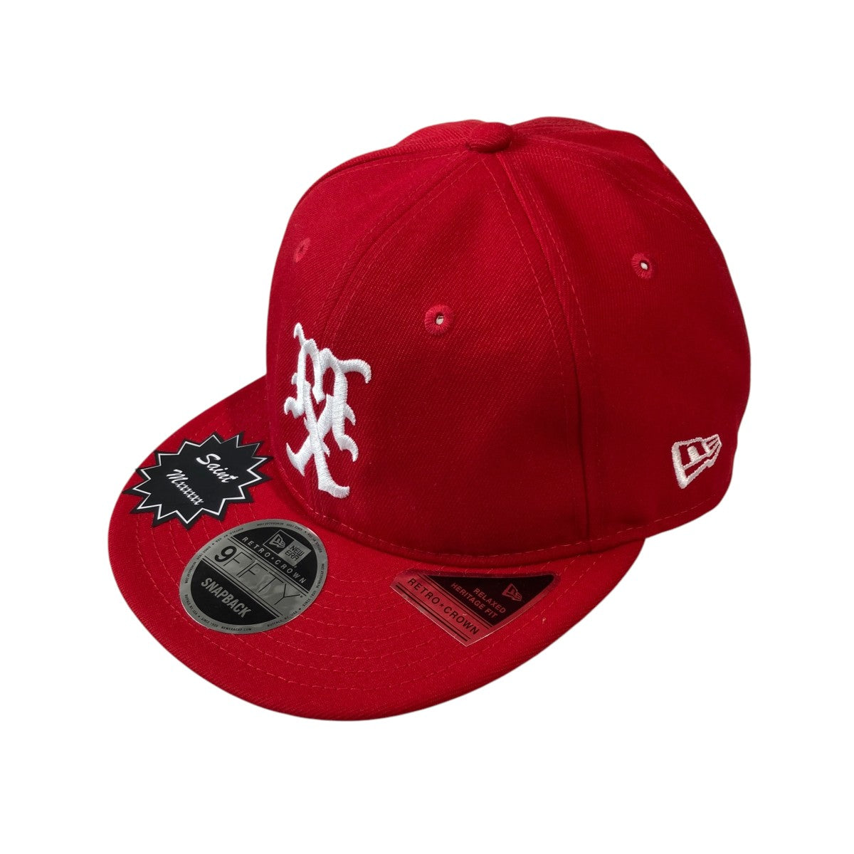 まいける4027 New Era×SAINT MICHAEL NE CAP MX REDキャップ14200563 14200563