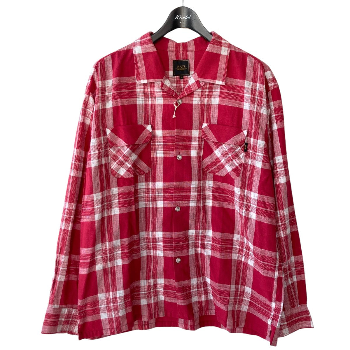 RATS(ラッツ) RATS COTTON CHECK SHIRTチェックシャツ23RS-0409