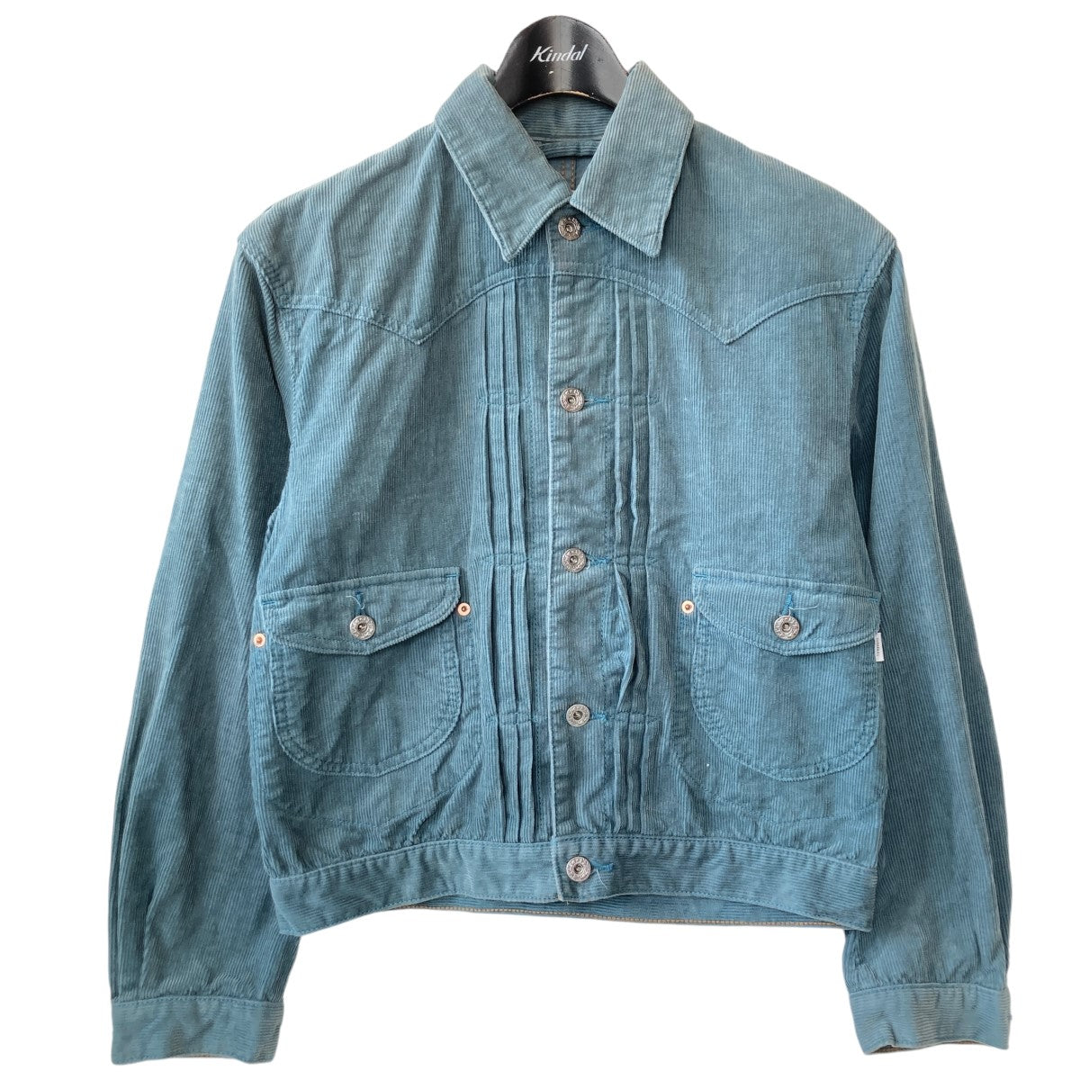 SUGARHILL(シュガーヒル) 21AWCORDUROY DENIM JACKETコーデュロイジャケット21AWJK05 21AWJK05 ブルー  サイズ 2｜【公式】カインドオルオンライン ブランド古着・中古通販【kindal】