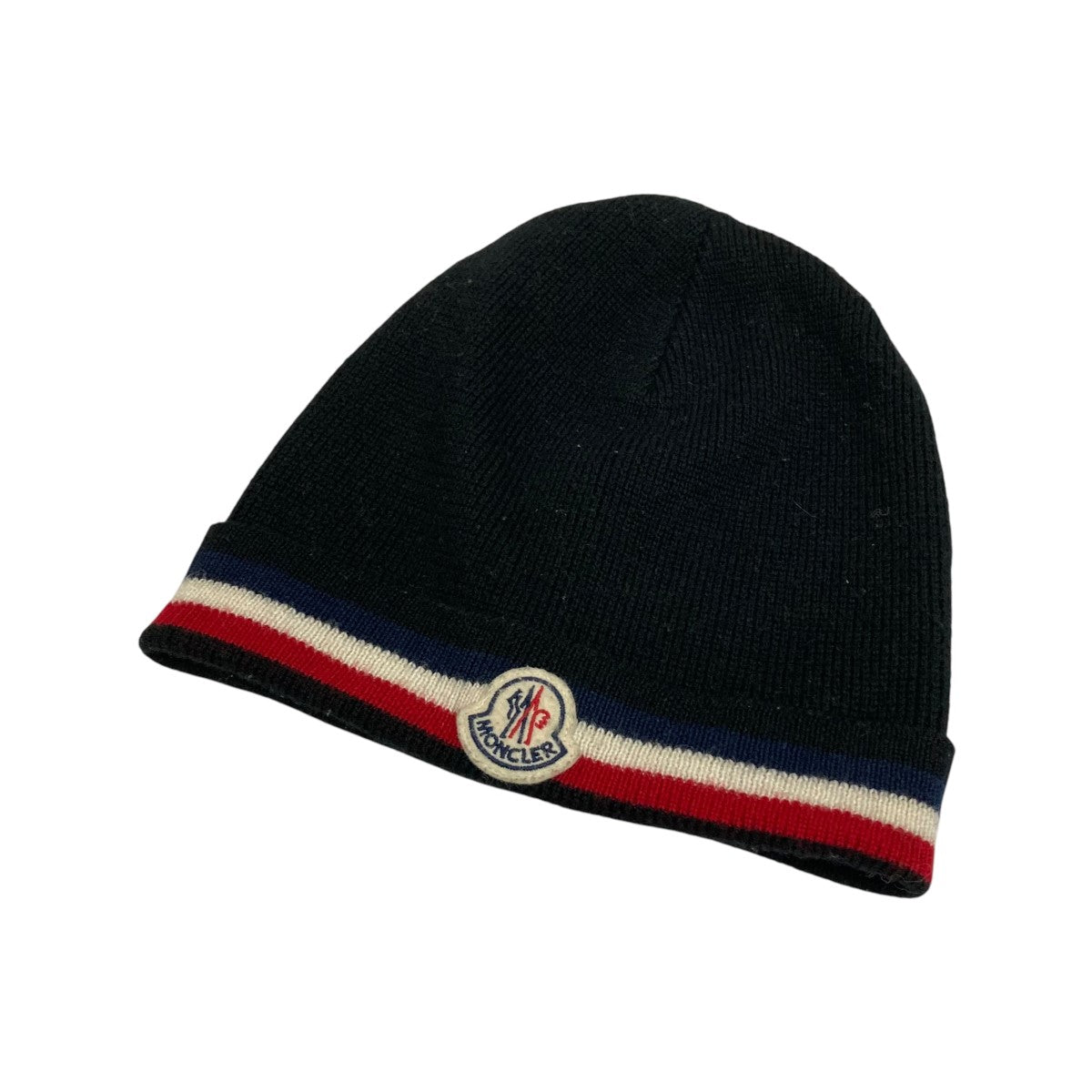 MONCLER(モンクレール) BERRETTO TRICOT ニットキャップ ブラック｜【公式】カインドオルオンライン  ブランド古着・中古通販【kindal】