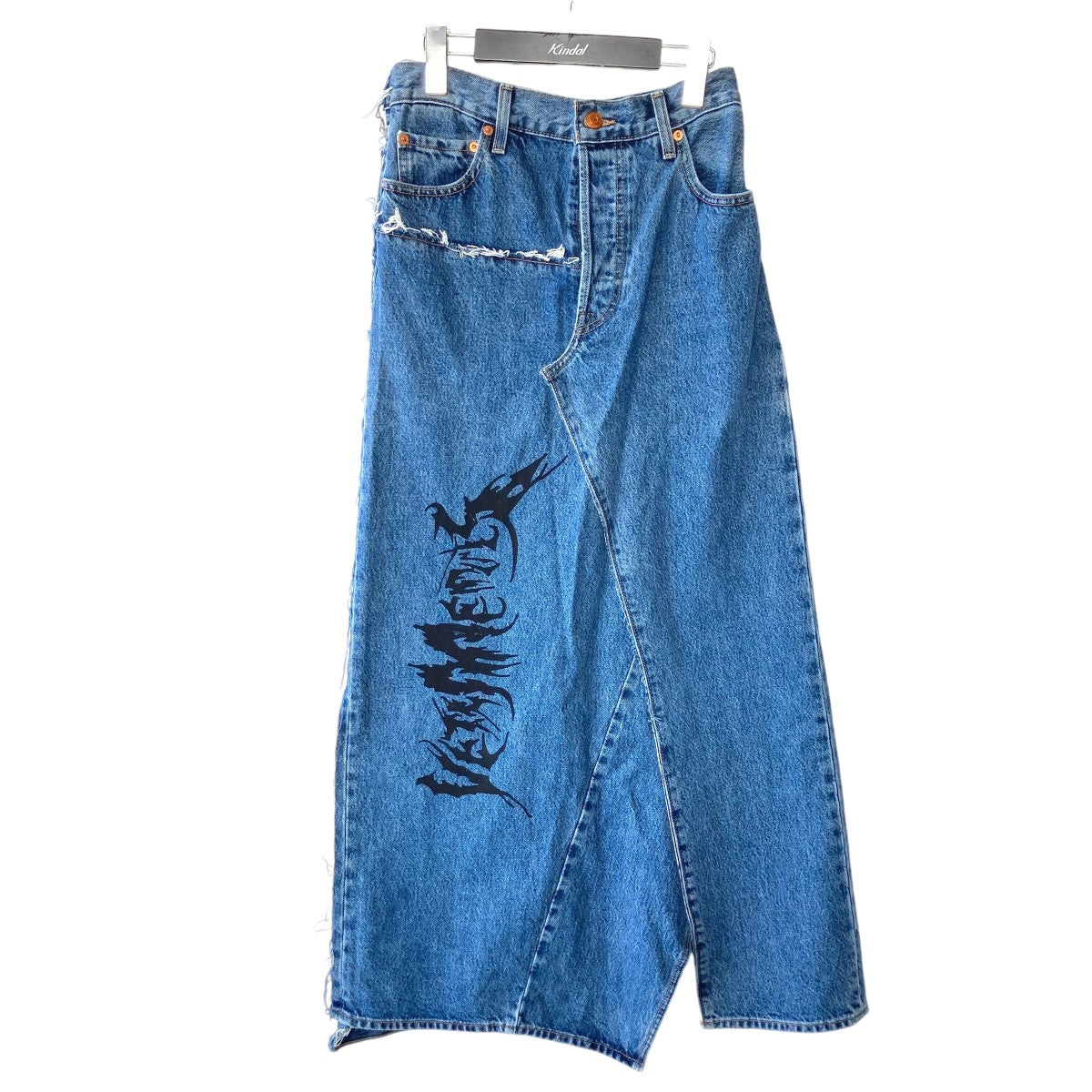 VETEMENTS×LEVI'S Patchwork SkirtデニムスカートWAH19SK106 WAH19SK106 インディゴ サイズ  XS｜【公式】カインドオルオンライン ブランド古着・中古通販【kindal】