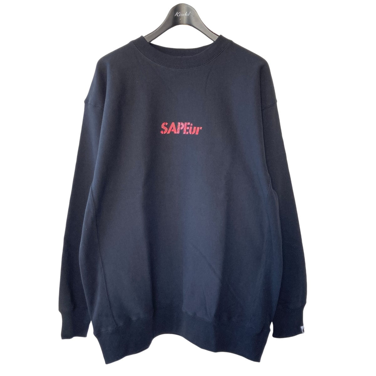 SAPEur(サプール) RED LEOPARD HEAD CREWNECKSWEATバックプリント スウェットトレーナーA0023-415  A0023-415 ブラック サイズ XL｜【公式】カインドオルオンライン ブランド古着・中古通販【kindal】