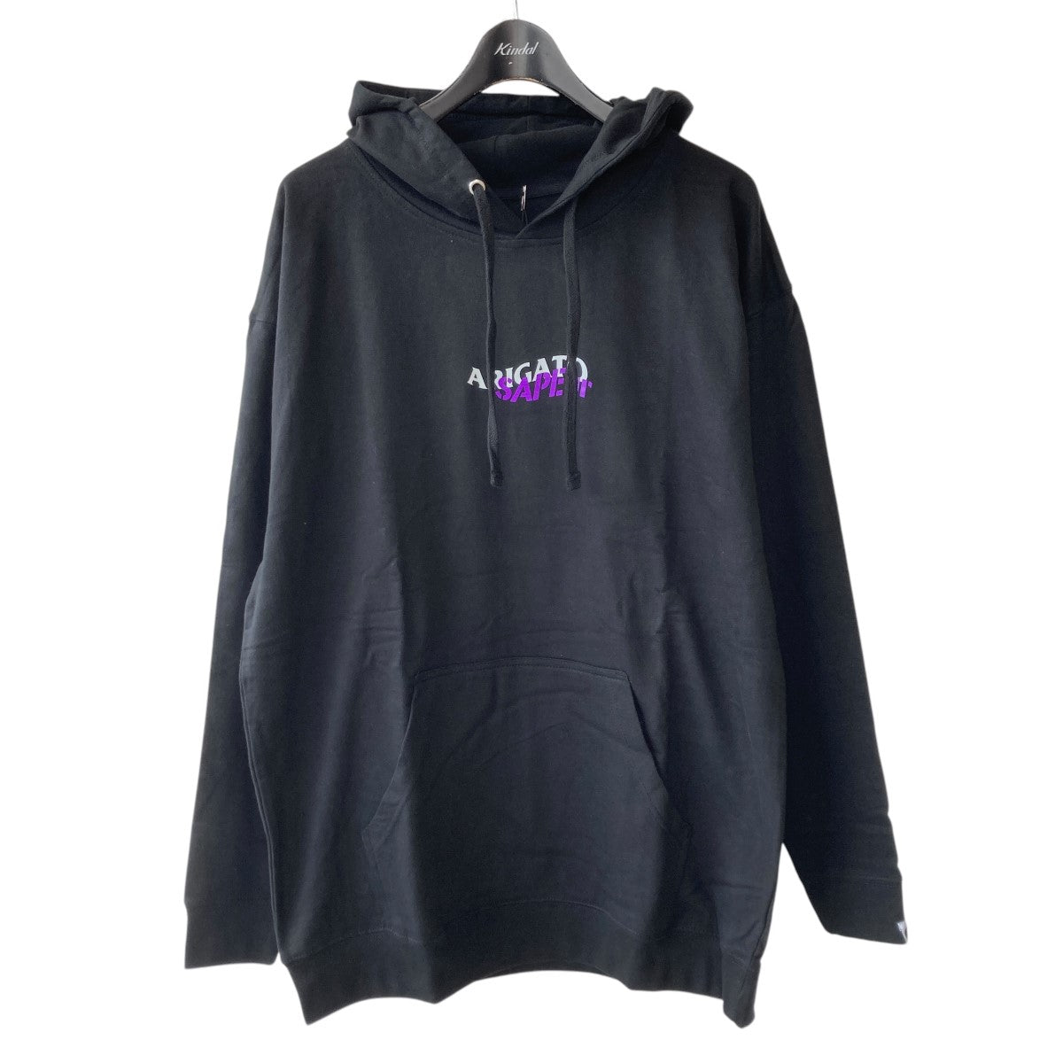 SAPEur(サプール) ANTI SOCIAL SOCIAL CLUB HOODIEプルオーバーパーカーA0022-285 A0022-285  ブラック、パープル サイズ XL｜【公式】カインドオルオンライン ブランド古着・中古通販【kindal】