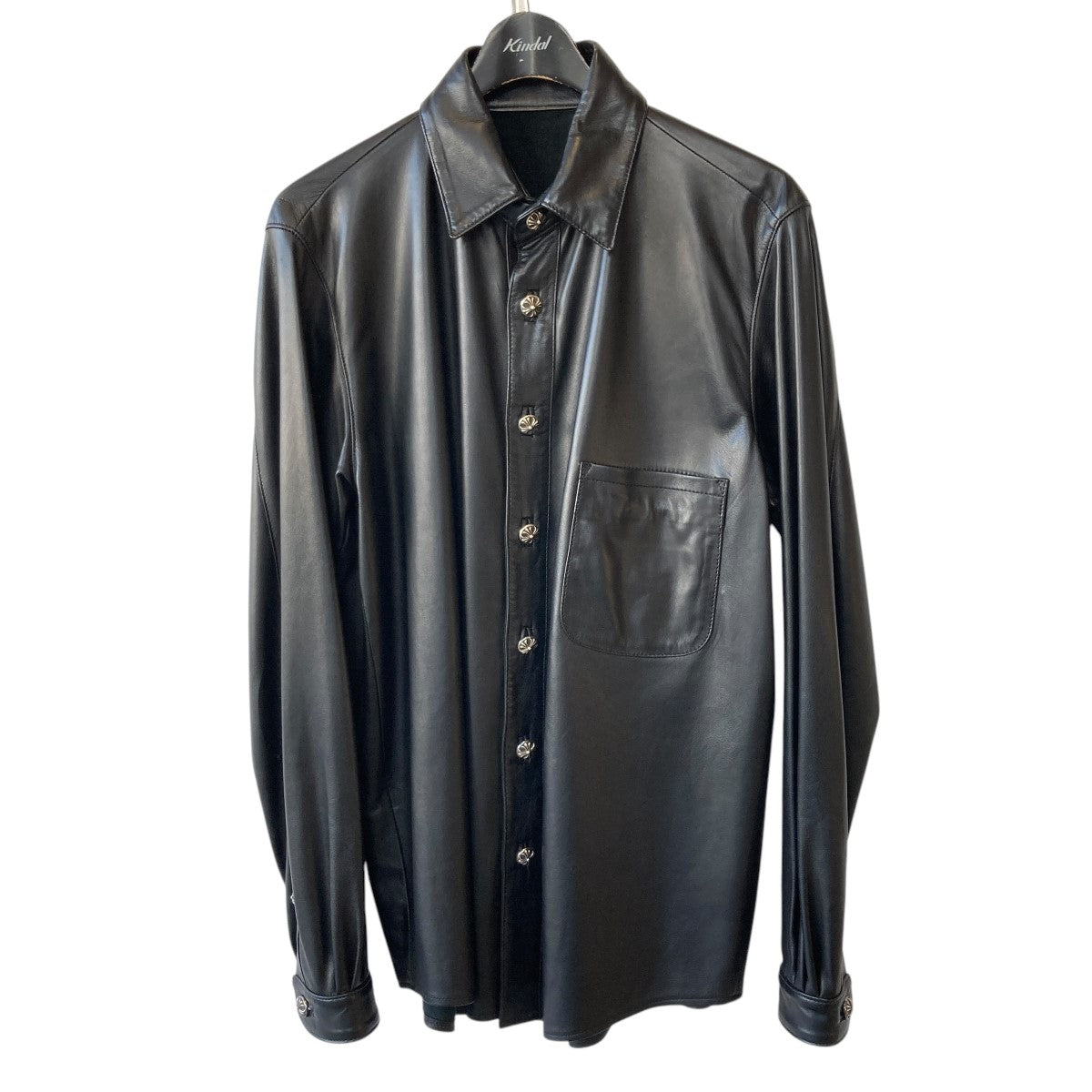 クロムハーツ クロスボールボタン レザージャケット レディース  