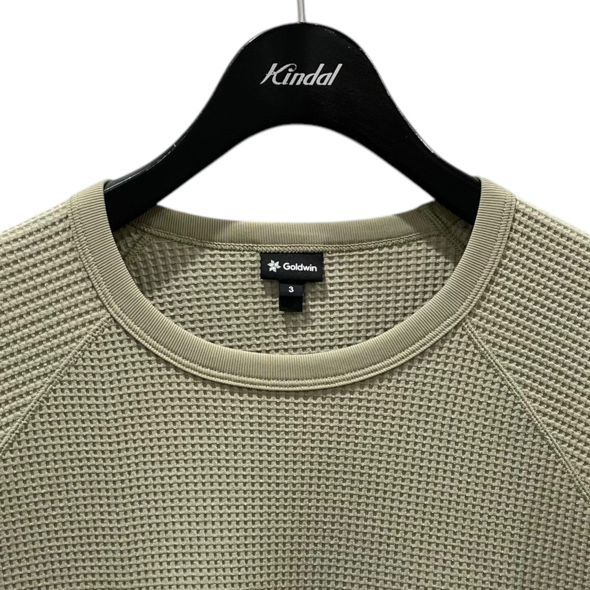 GOLDWIN ワッフルライトティーシャツ WF Light T-shirt GM64107 古着・中古-3枚目のアイテム画像