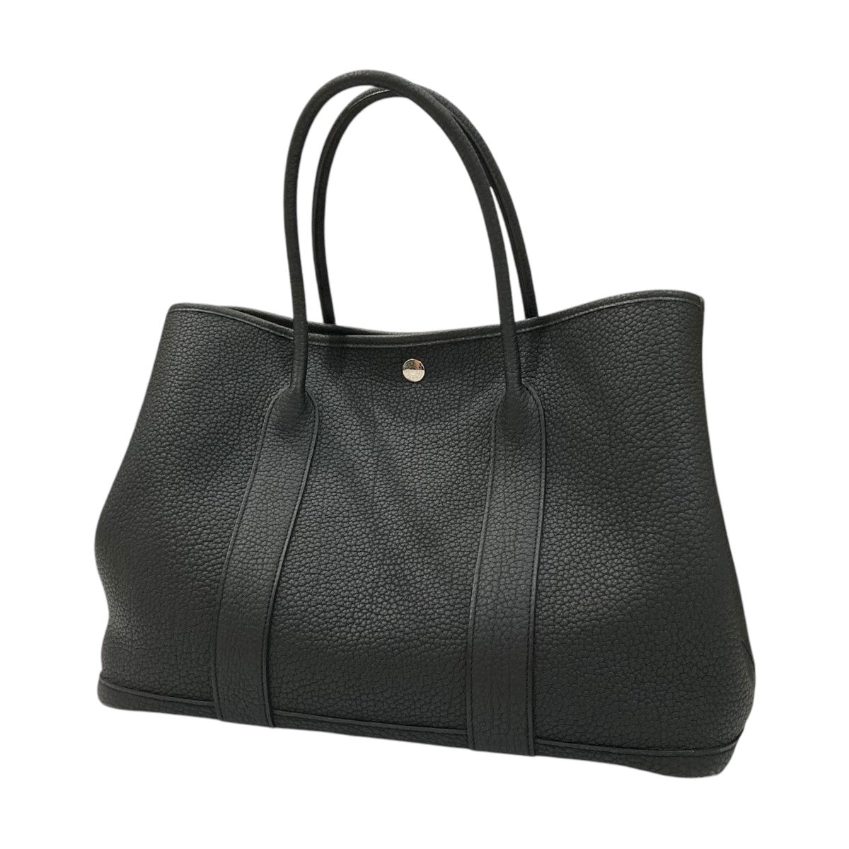 美品⭐︎HERMES エルメス ガーデンパーティTPM トート キャンバス 黒 HERMES(エルメス) ガーデンパーティTPMトートバッグ ブラック｜【公式