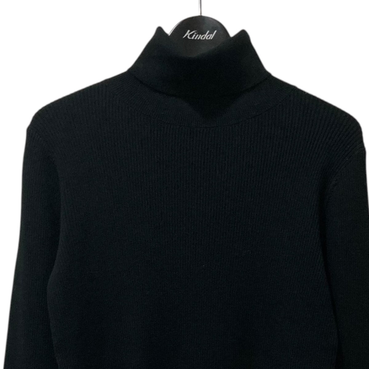 suzuran cuff rib knitフレアスリーブタートルネックニットHE12-0006-3W