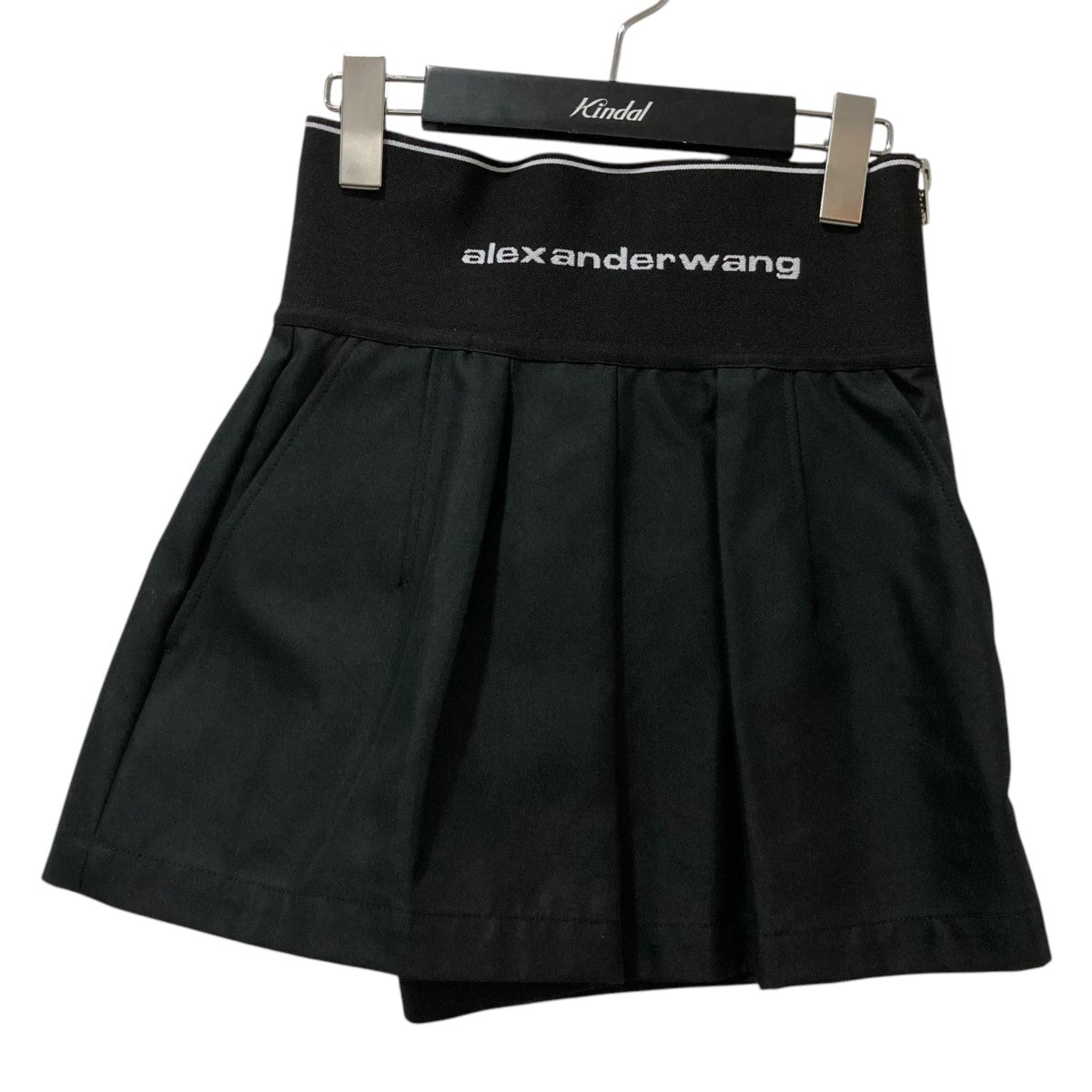 正規品 Alexander Wang ロゴウエスト サファリショーツ 0 alexanderwang アレキサンダーワング プロンジェレザー サファリ