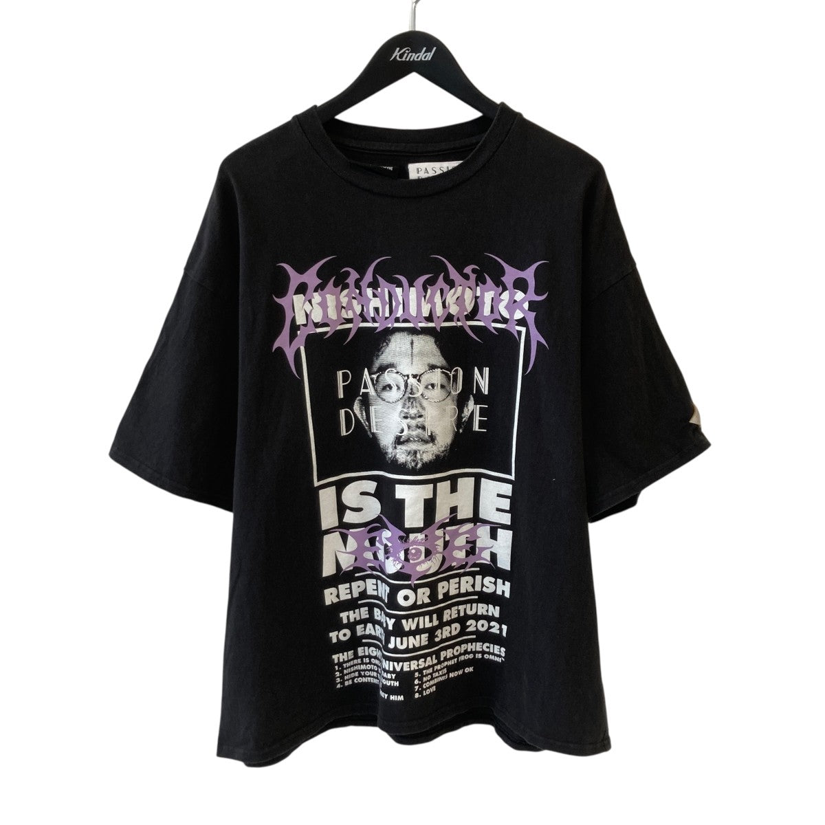 el conductorH NISHIMOTO IS THE MOUTH Cotton Classic T-ShirtTシャツPD24MC03 古着・中古-1枚目のアイテム画像