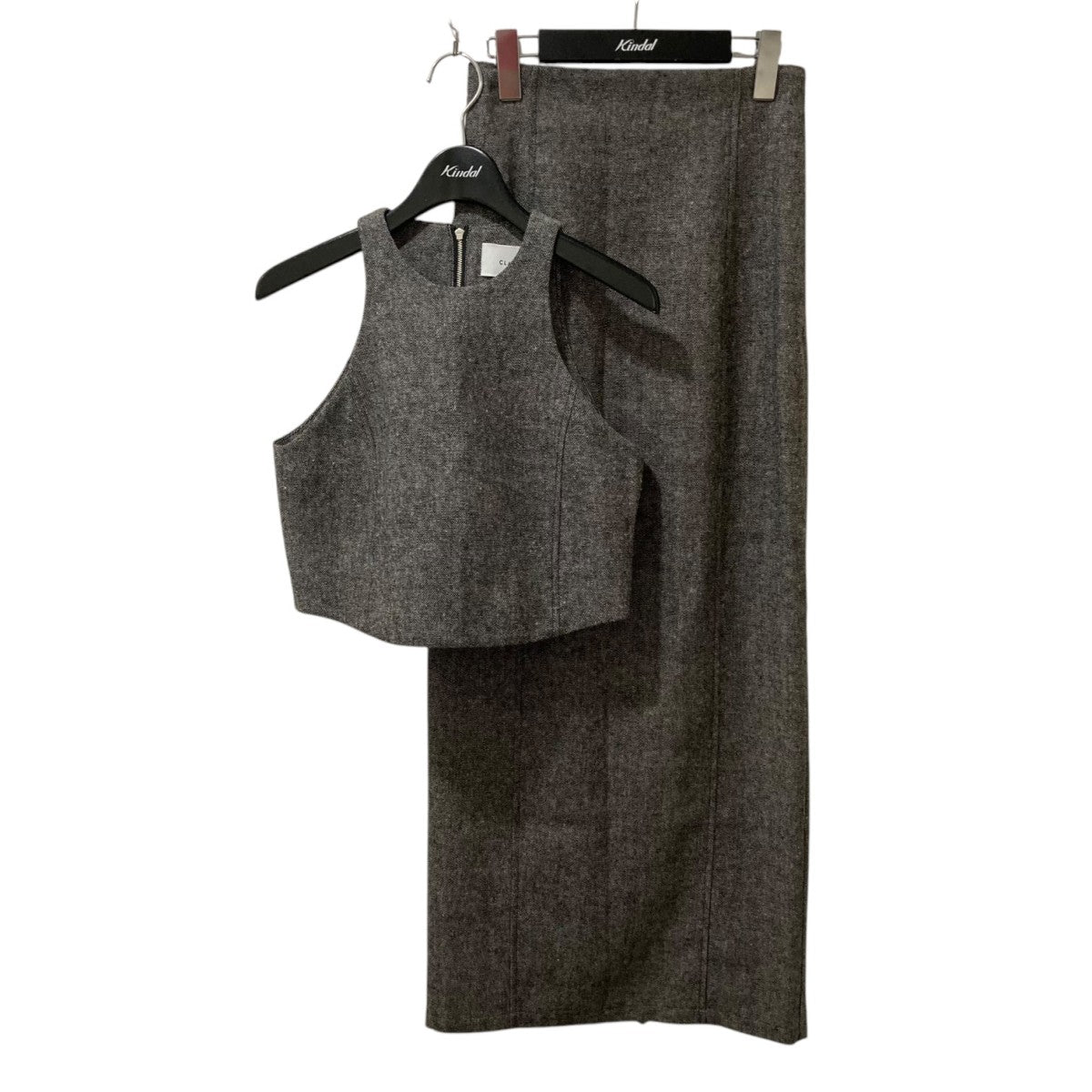 CLANE×SuzuHirose 3WAYアメリカンスリーブビスチェ・ストレート  