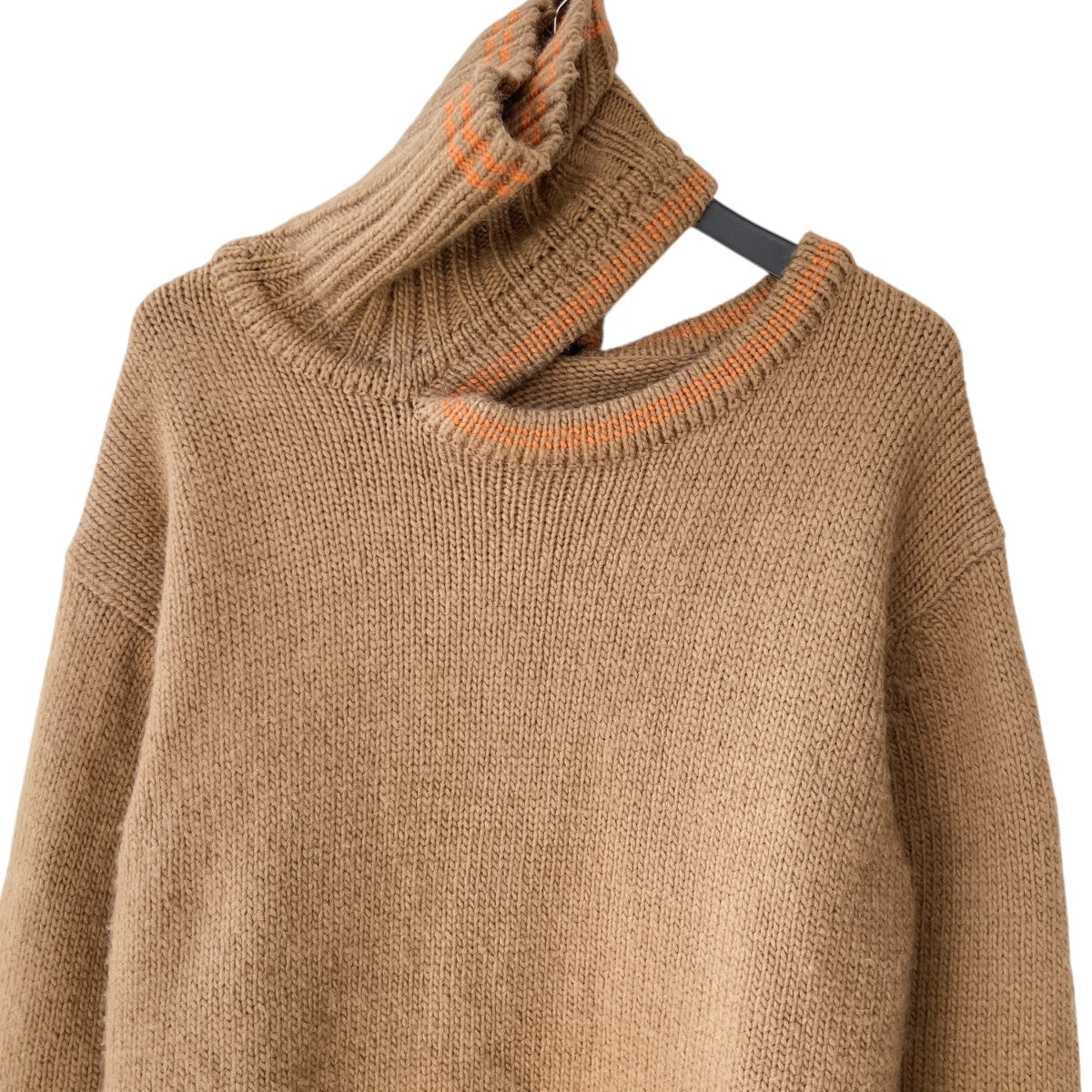 Y. PROJECT DOUBLE NECK OVERSIZED SWEATERニットセーター 古着・中古-3枚目のアイテム画像