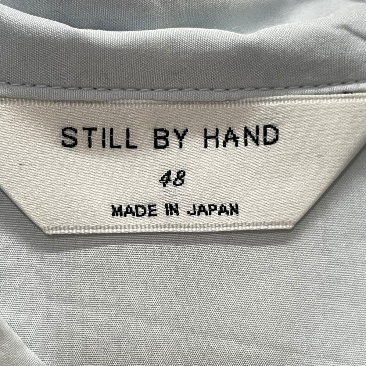 STILL BY HAND サドルスリーブ半袖シャツ SH05242 古着・中古-4枚目のアイテム画像
