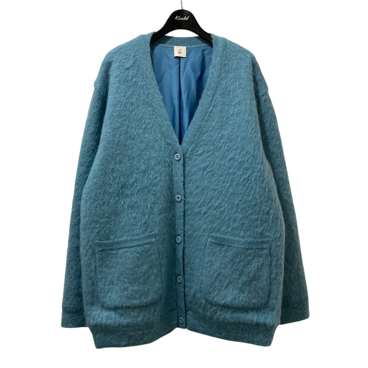 MOHAIR SHAGGY V NECK CARDIGANモヘヤVネックカーディガン8628-105-0033