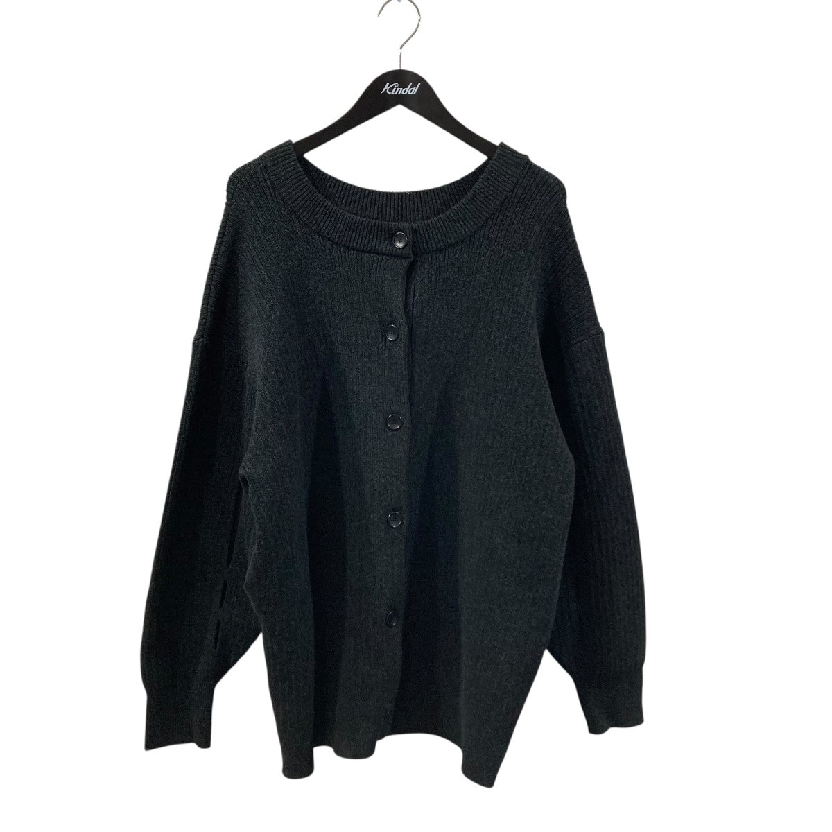 W FACE COLOR MIX HOLE SLEEVE CARDIGANホールスリーブカーディガン18106-2002