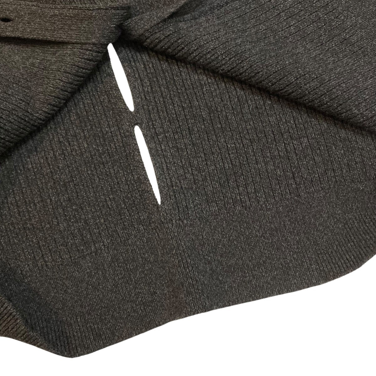 W FACE COLOR MIX HOLE SLEEVE CARDIGANニットカーディガン18106-2002