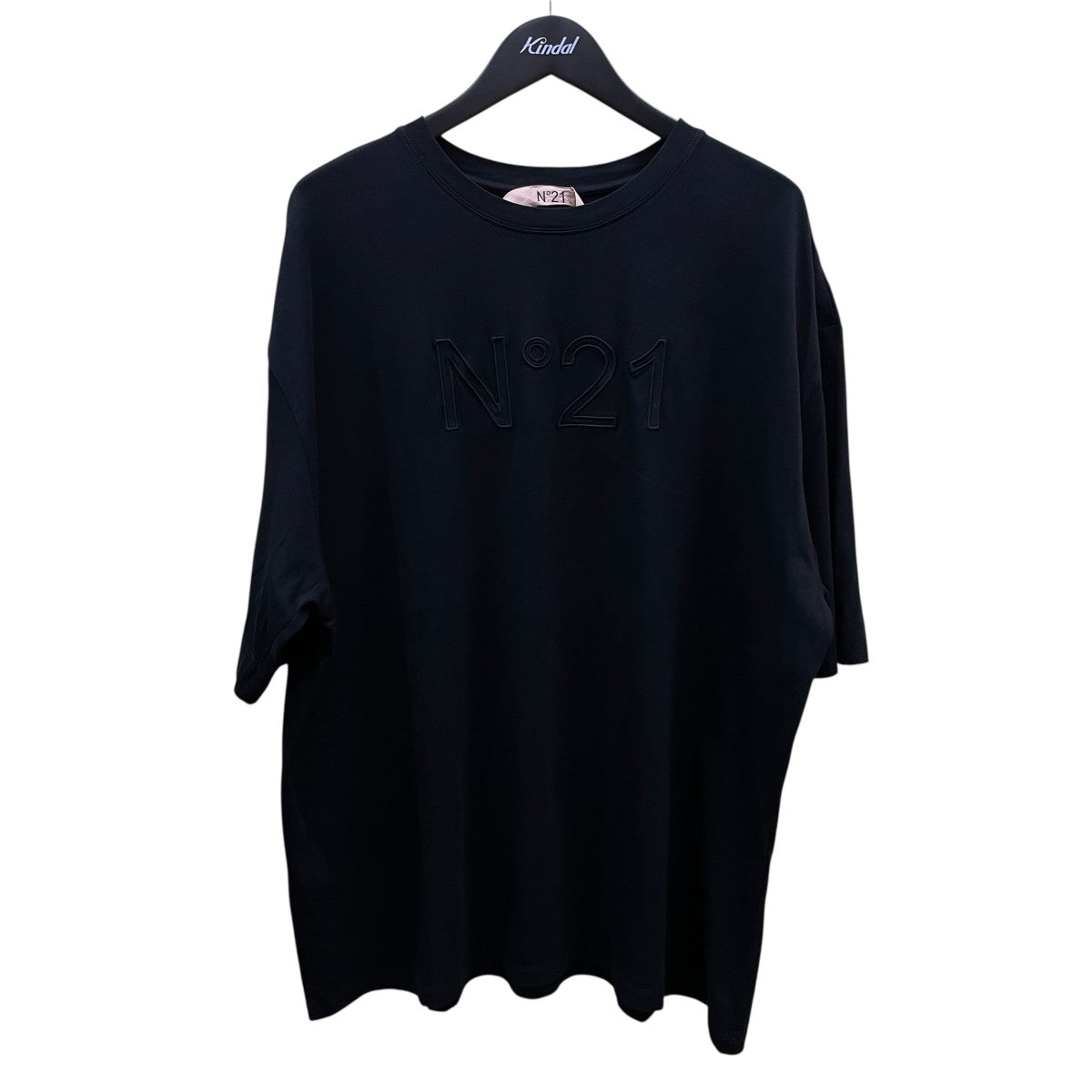 N°21 ヌメロヴェントゥーノ 23SS ビジューブラウストップス 23S-G061-5336 38 BLACK 半袖 プルオーバー シャツ 定価83,600円 トップス【新古品】【中古】【N°21】 N°21（ヌメロヴェントゥーノ） Tシャツ F021 4157 レディース 半袖