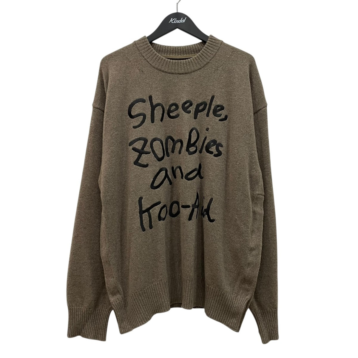 sacai(サカイ) ×MADSAKI Embroidery Knit Pullover クルーネック