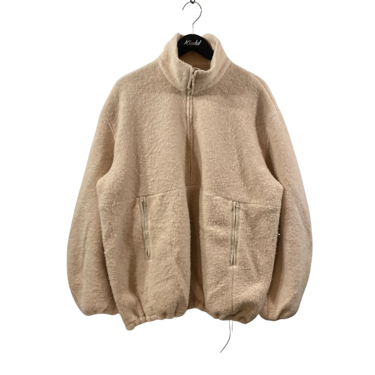 CLANE(クラネ) 24AWSLIVER HALF ZIP TOPSハーフジップニット17105-1282