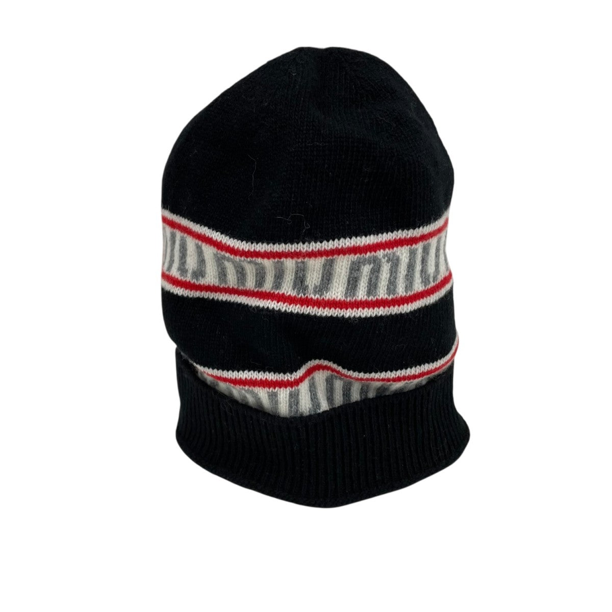 MIU MIU ロゴニット帽5HC286 2F4P 古着・中古-3枚目のアイテム画像