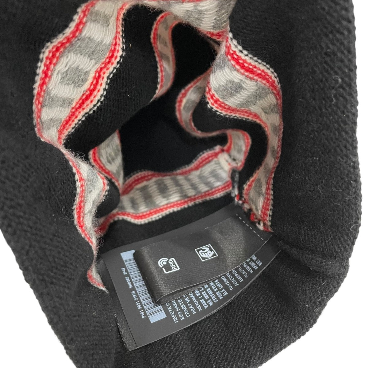 MIU MIU ロゴニット帽5HC286 2F4P 古着・中古-5枚目のアイテム画像