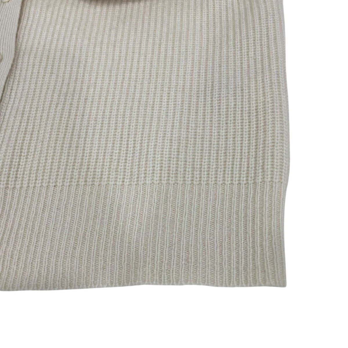 Drawer G畔編みVネックフリルニットカーディガン6515-199-0495 古着・中古-5枚目のアイテム画像