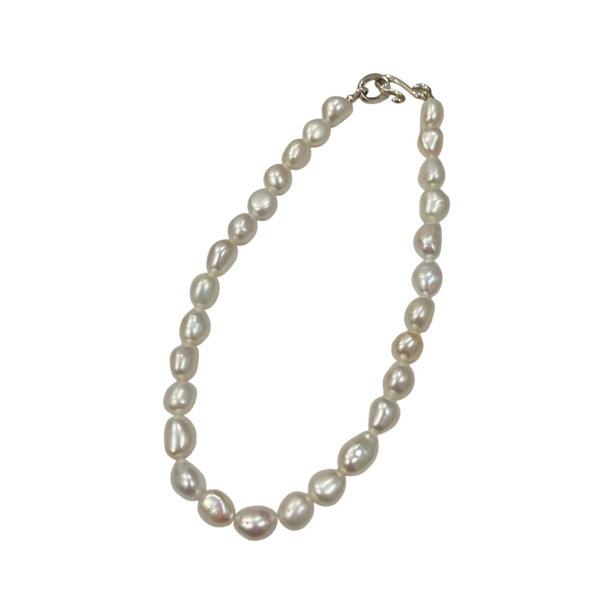 R．ALAGAN×ё BIOTOP CLASSIC PEARL NECKLACEパールネックレス シルバー