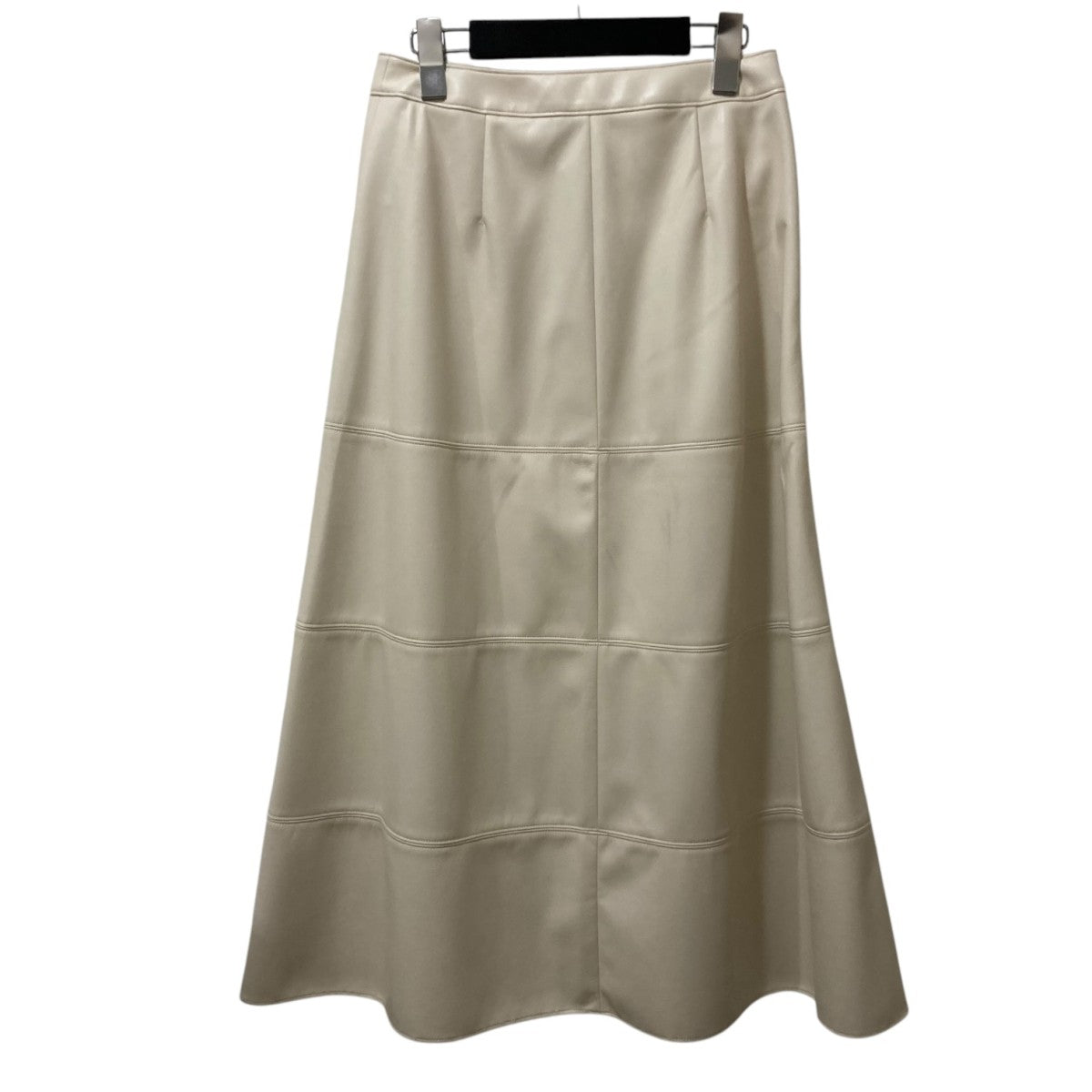 theory ウォッシャブル フェイクレザー フレアスカート 03-4107303 古着・中古-2枚目のアイテム画像