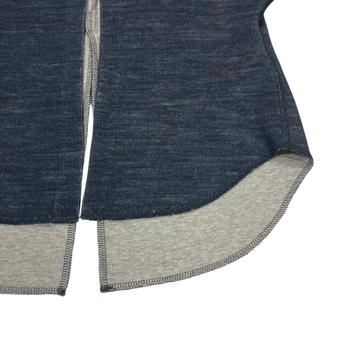 mame kurogouchi WOOL REVERSIBLE-JERSEY TOP ニットポロシャツ MM24FW-JS075 古着・中古-4枚目のアイテム画像