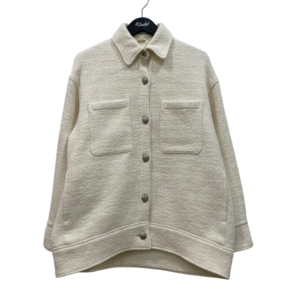 美品 ドゥーズィエムクラス TWEED ジャケット 21010500402030 Deuxieme Classe(ドゥーズィエムクラス) ツイードジャケット