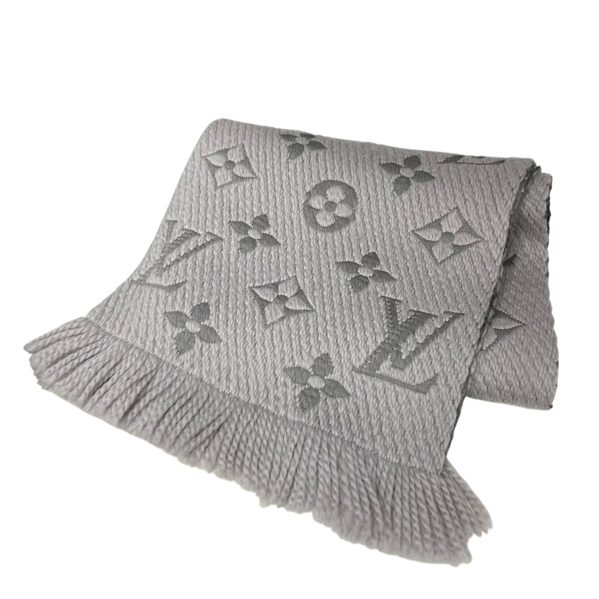 LOUIS VUITTON M74742 マフラー LOUIS VUITTON(ルイヴィトン) エシャルプ ロゴマニア グリペルル