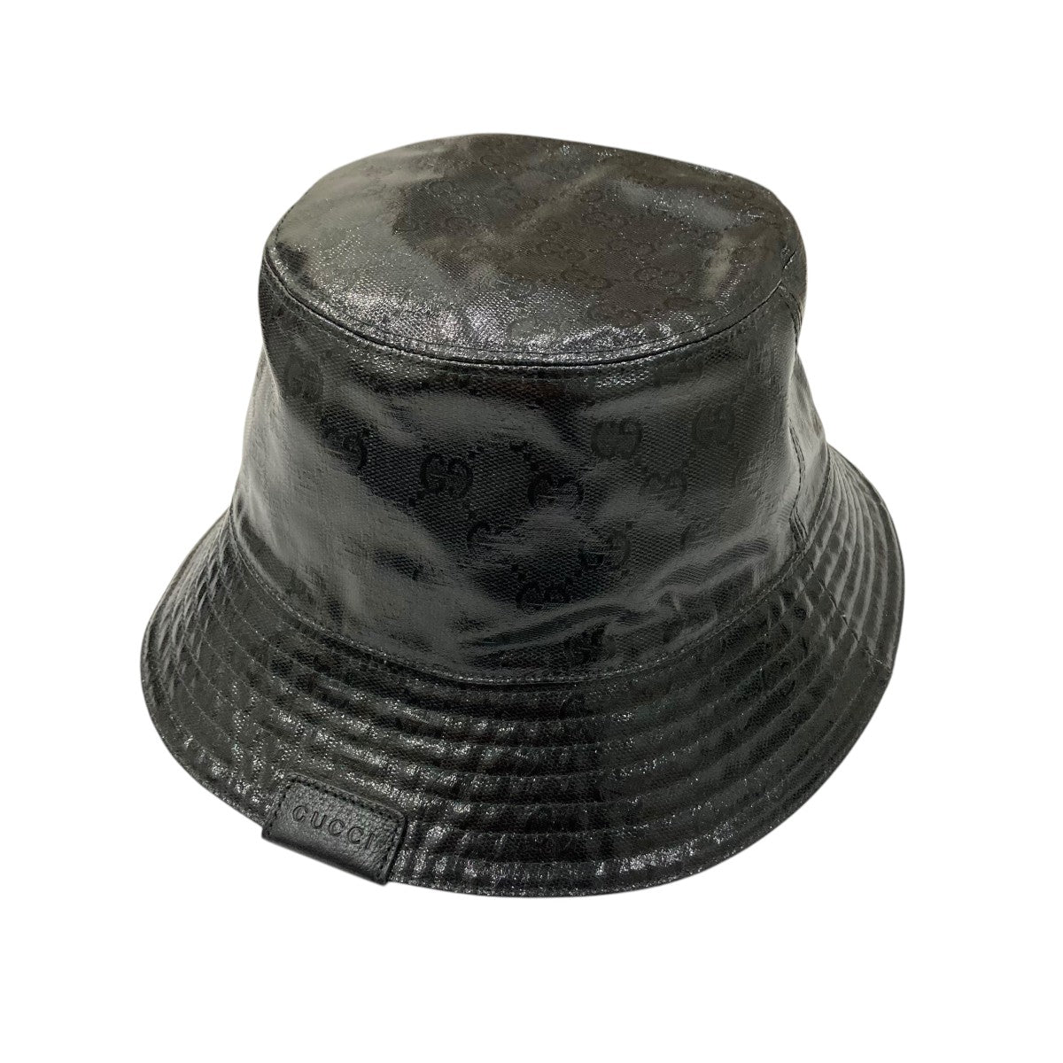 GUCCI(グッチ) GGクリスタル バケットハット ブラック サイズ L GUCCI(グッチ) GGクリスタル バケットハット ブラック サイズ L