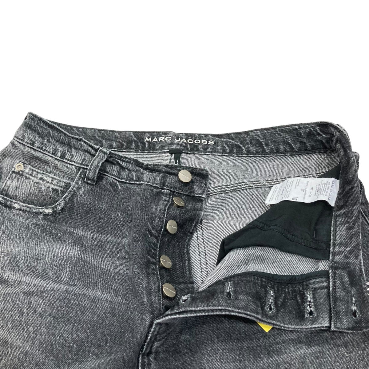 MARC JACOBS 2025SS チャーム付きオーバーサイズワイドデニムパンツ 2S5RBT003D02-011 古着・中古-3枚目のアイテム画像