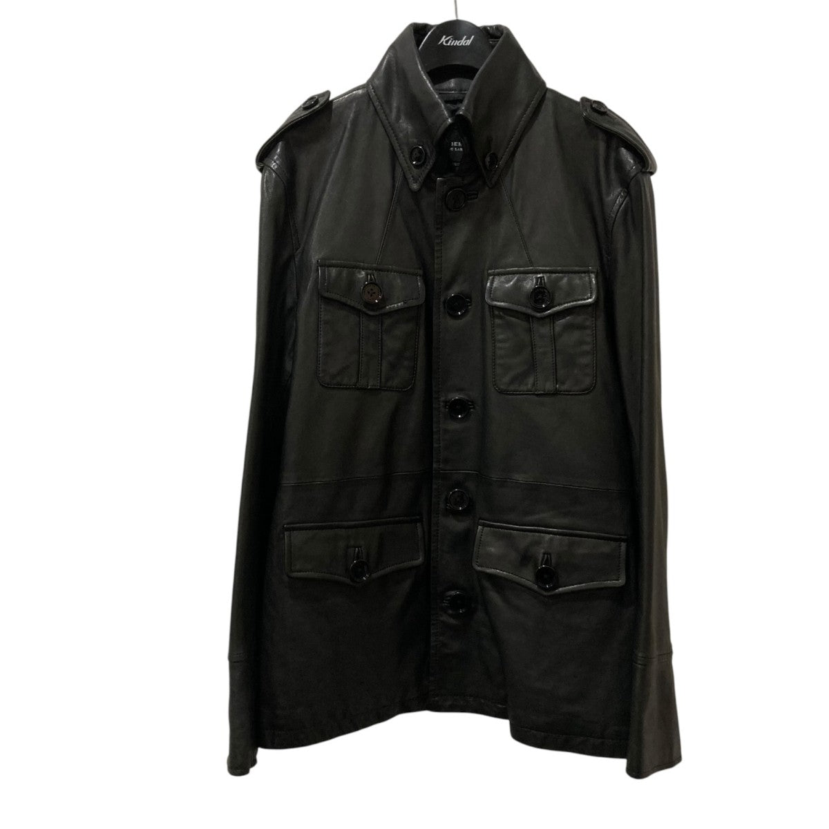 BURBERRY BLACK LABEL レザージャケットBMP46-315-09 古着・中古-1枚目のアイテム画像