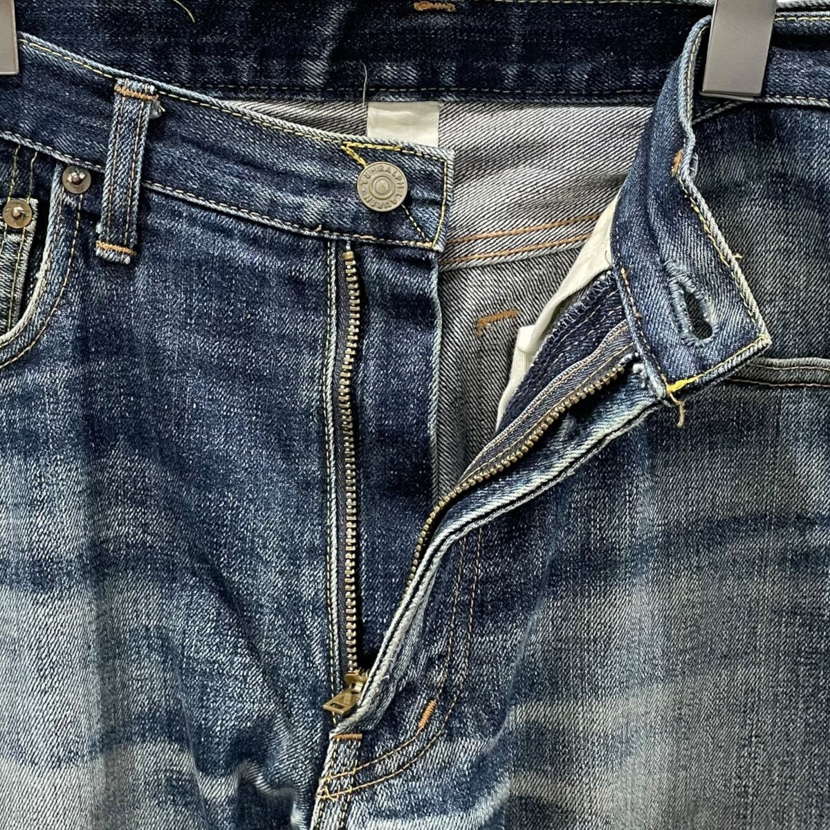 RRL 加工デニムパンツ RING SPUN DENIM リングスパンデニム 古着・中古-3枚目のアイテム画像
