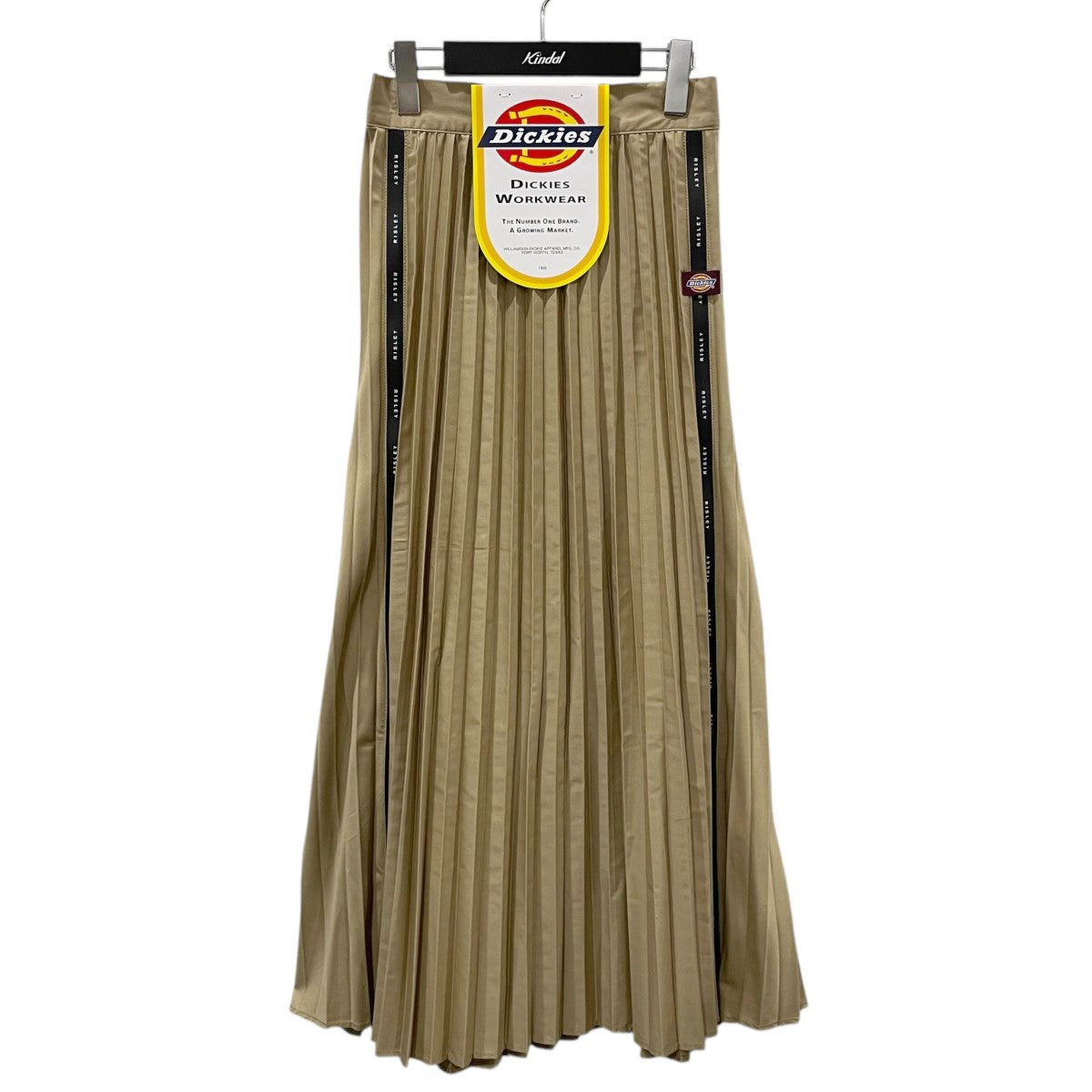 リズレー RISLEY コンビネーションスカート ベージュ ロングスカート Risleyリズレー ジップ ロングスカート リズレー RISLEY