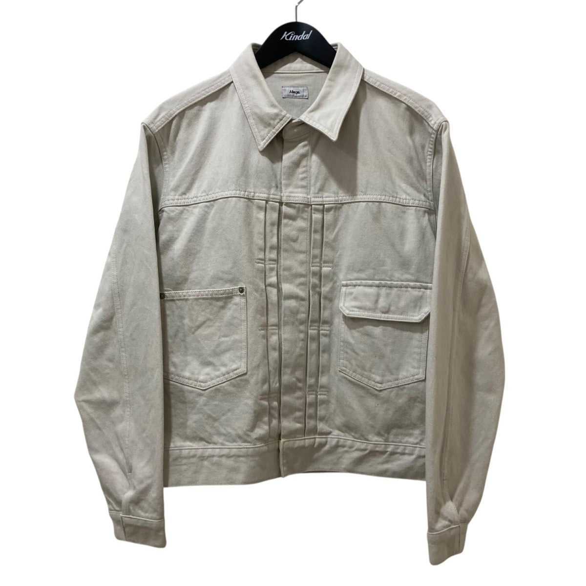 ALLEGE(アレッジ) Garment Dye Denim Blousonデニムジャケット