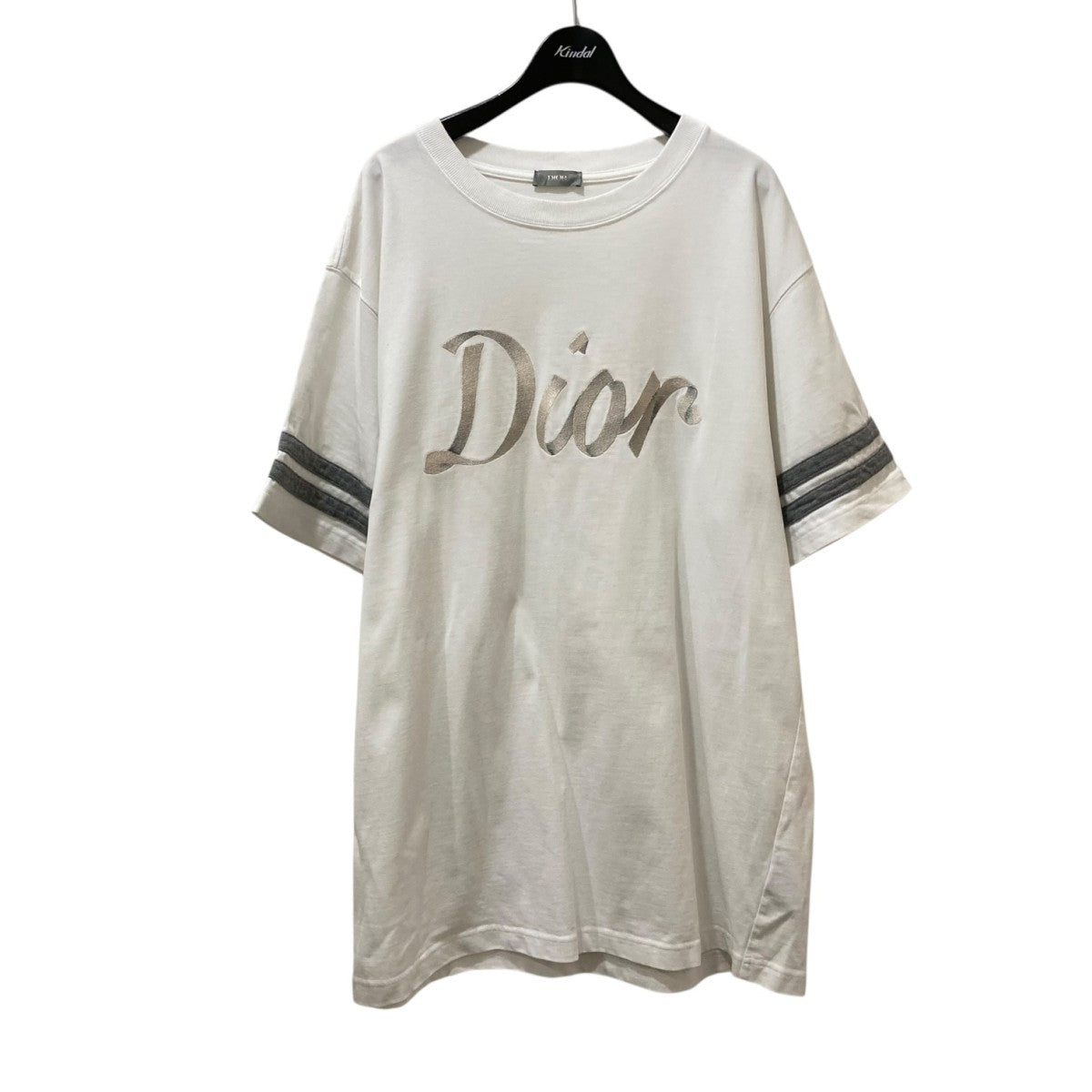 美品 クリスチャンディオール プリント クルーネック 半袖 Tシャツ カットソー Christian Dior(クリスチャンディオール) プリントリンガーT