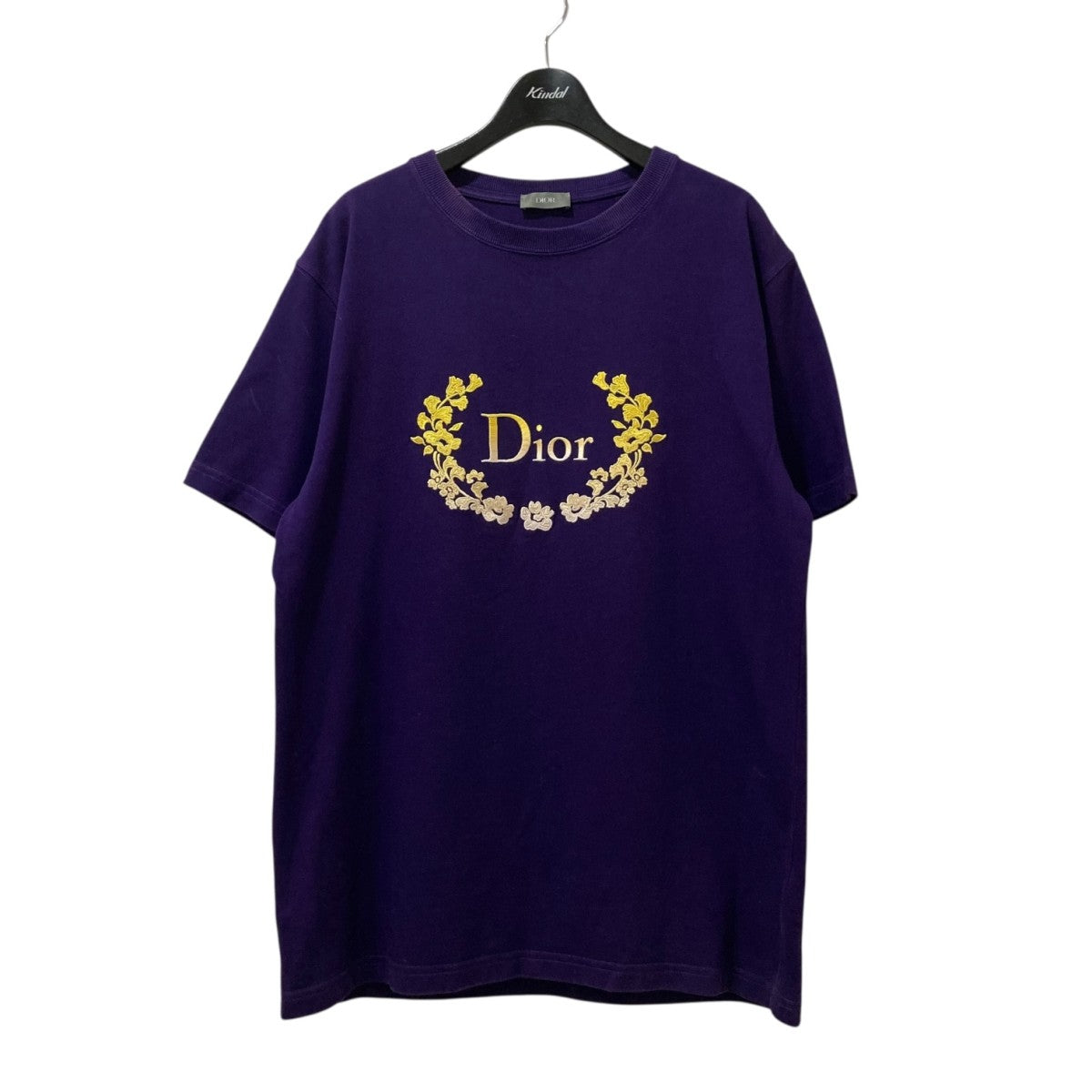 DIOR(ディオール) 刺繍ロゴTシャツ313J696A0554 313J696A0554 パープル 
