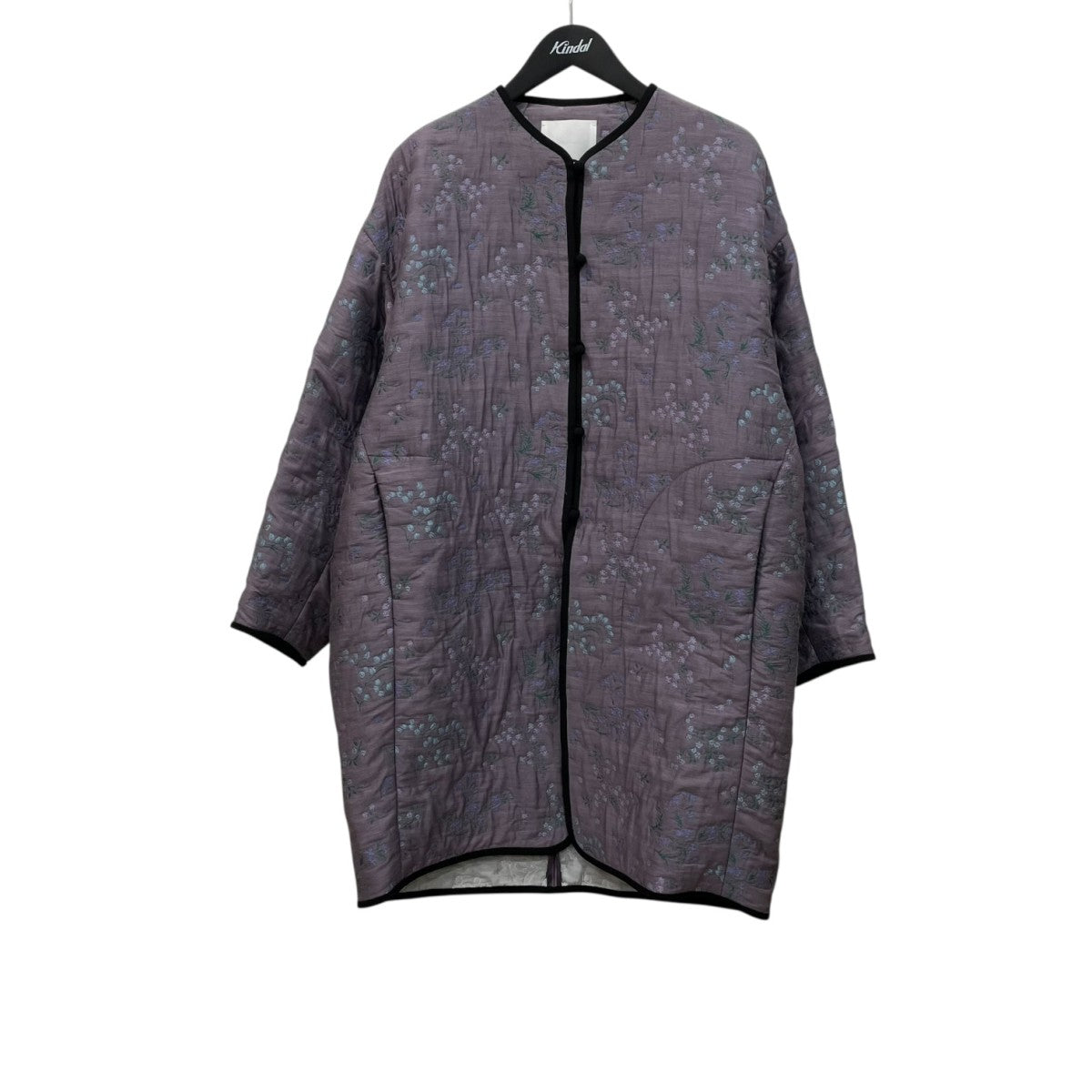 mame kurogouchi(マメクロゴウチ) floral jacquard 中綿コートMM20FW