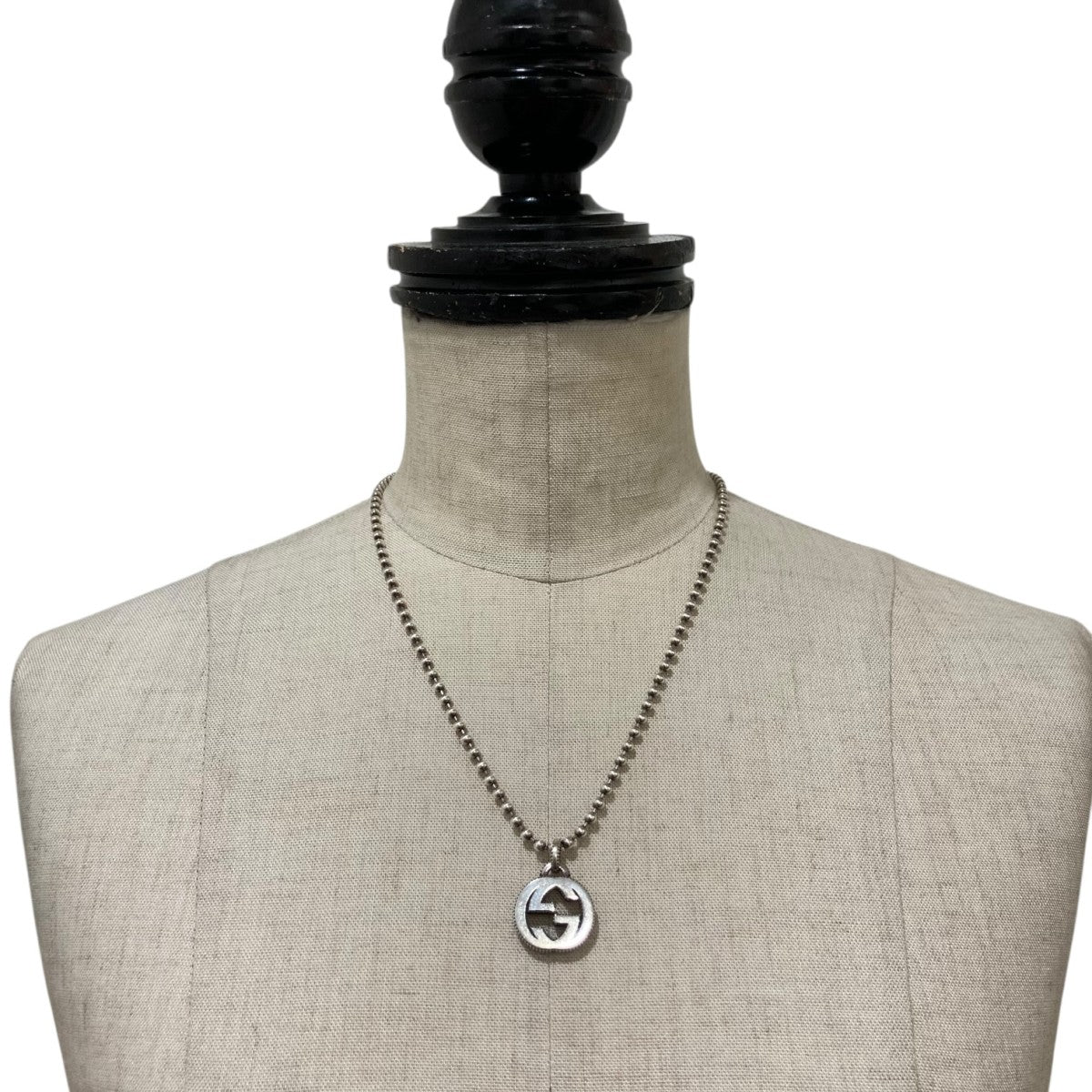 GUCCI インターロッキングGネックレス 古着・中古-6枚目のアイテム画像