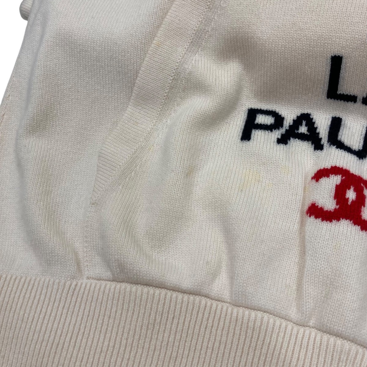 CHANEL LA PAUSAニットパーカーP60445K46041 古着・中古-6枚目のアイテム画像