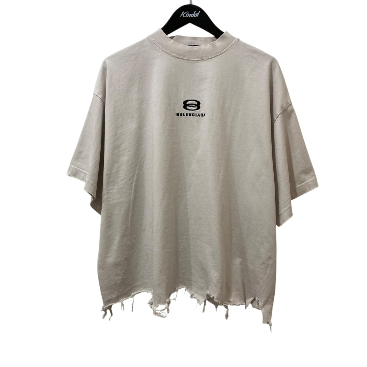 BALENCIAGA(バレンシアガ) ダメージ加工 半袖カットソー 783399