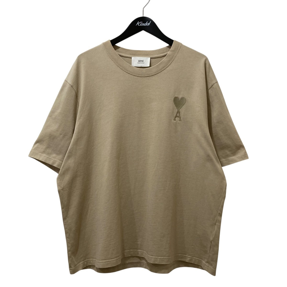 ami ＊ Tシャツ ＊ ベージュ ベージュ コットン Ami de Coeur Tシャツ ホワイトコーヒー