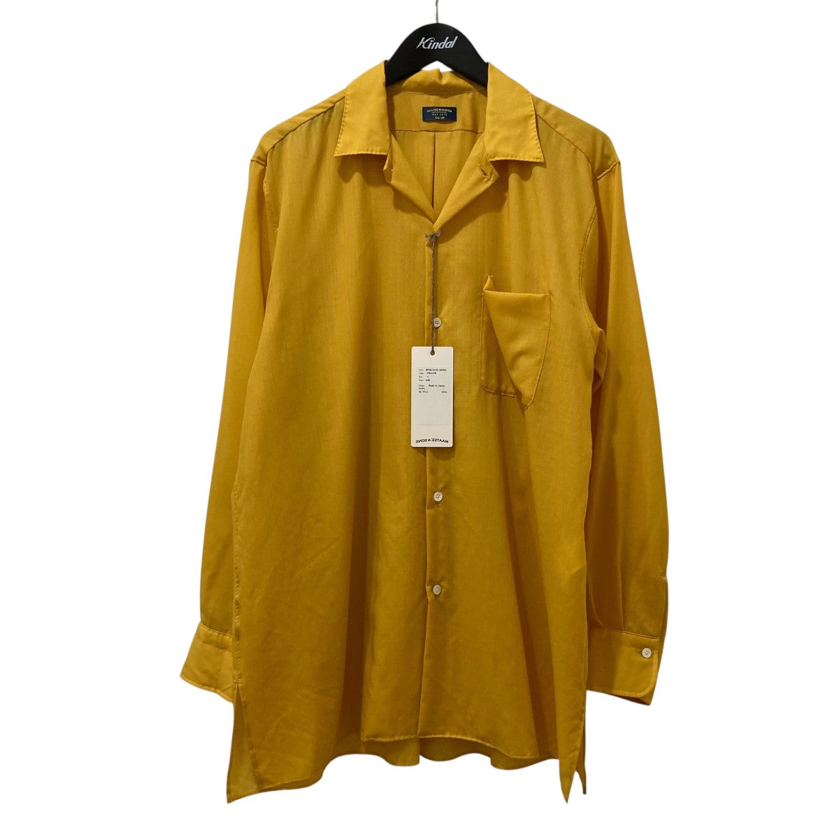 柿の葉別注　maateeandsons マーティアンドサンズ　シャツ COMOLI - Maatee and Sons Ex 
