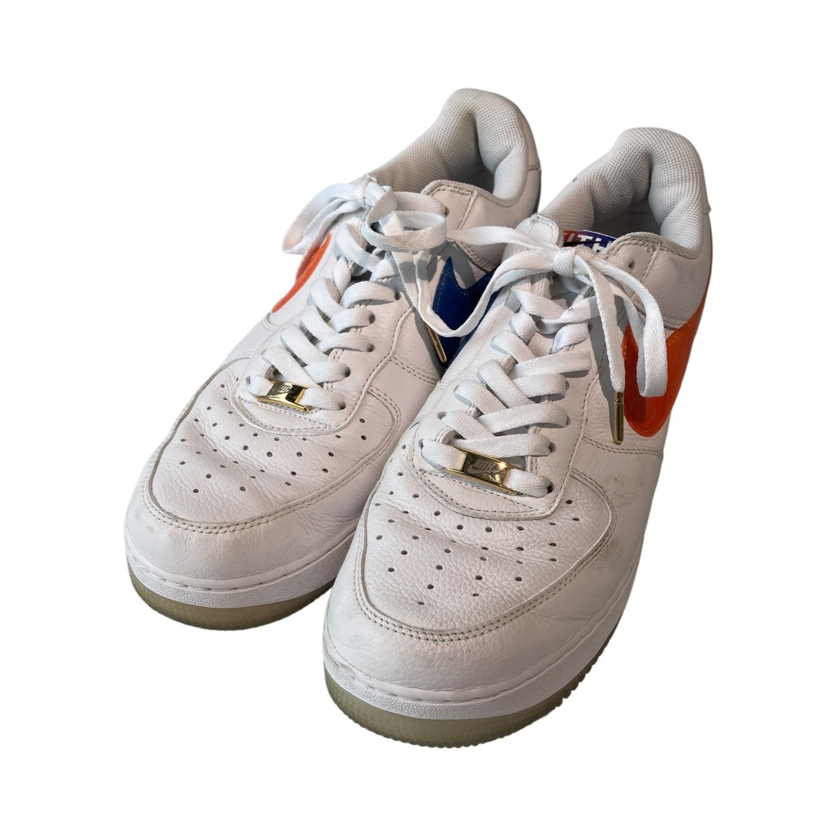 NIKE×KITH Air Force 1 Low White Rush Blue White Brilliant