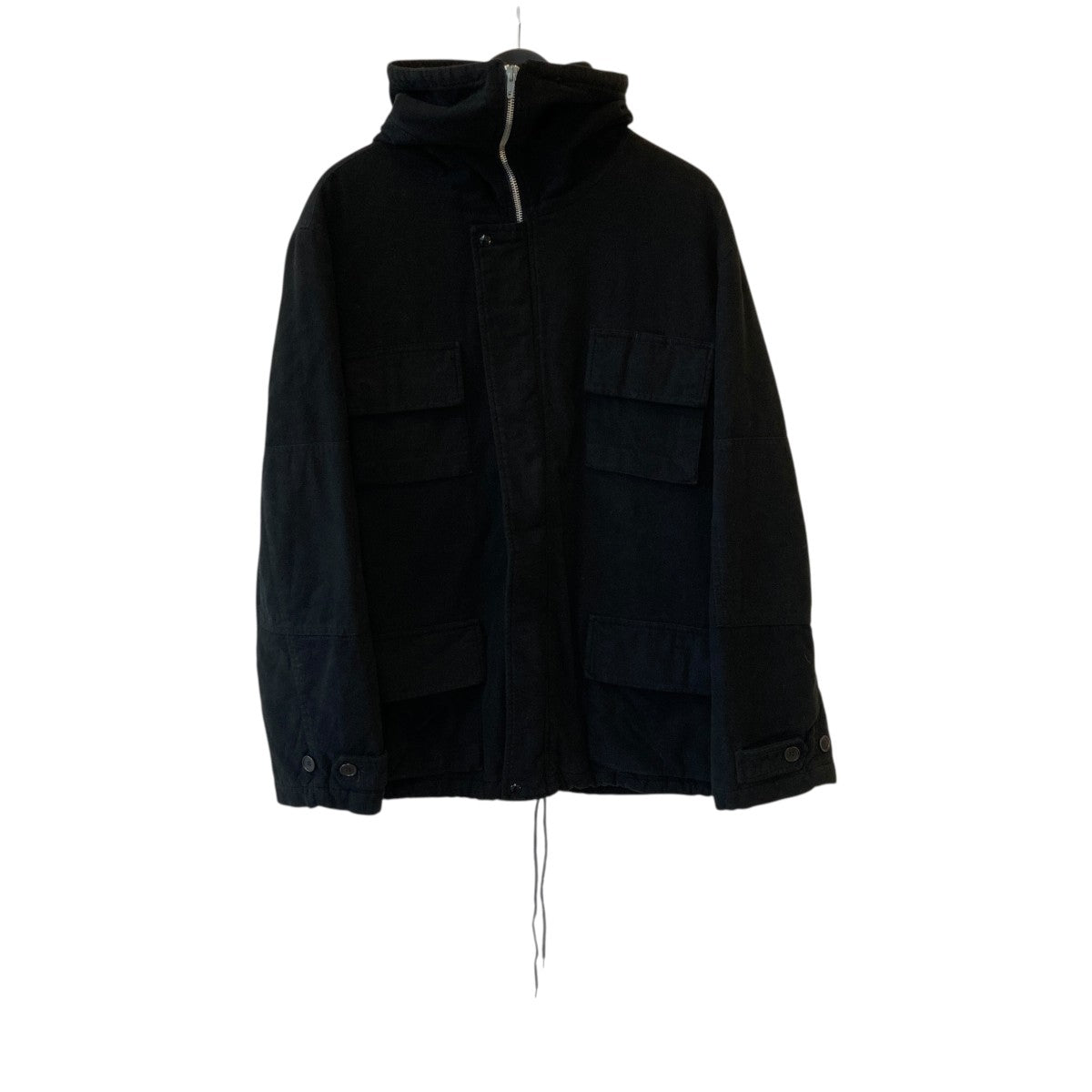 希少　Helmut lang パーカーコート　ブラック Helmut Lang ロゴ パーカーコート | ブラック | FARFETCH JP