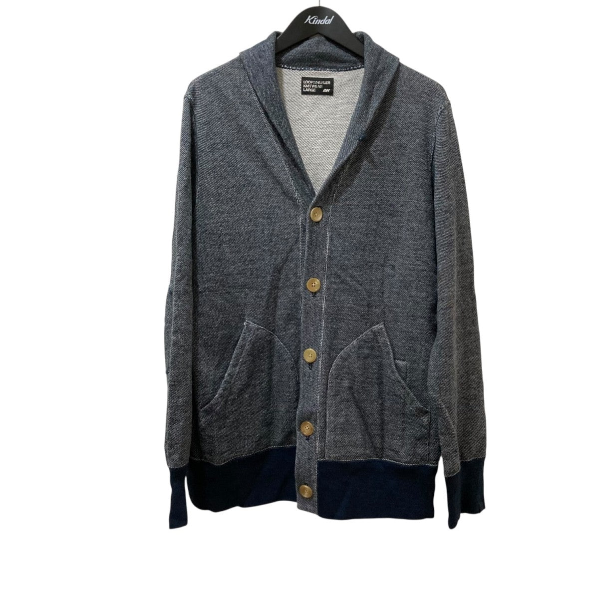 LOOPWHEELER 受注会 ショールカラーカーディガン オーガニックコットン 8004001569674_3.jpg?v=