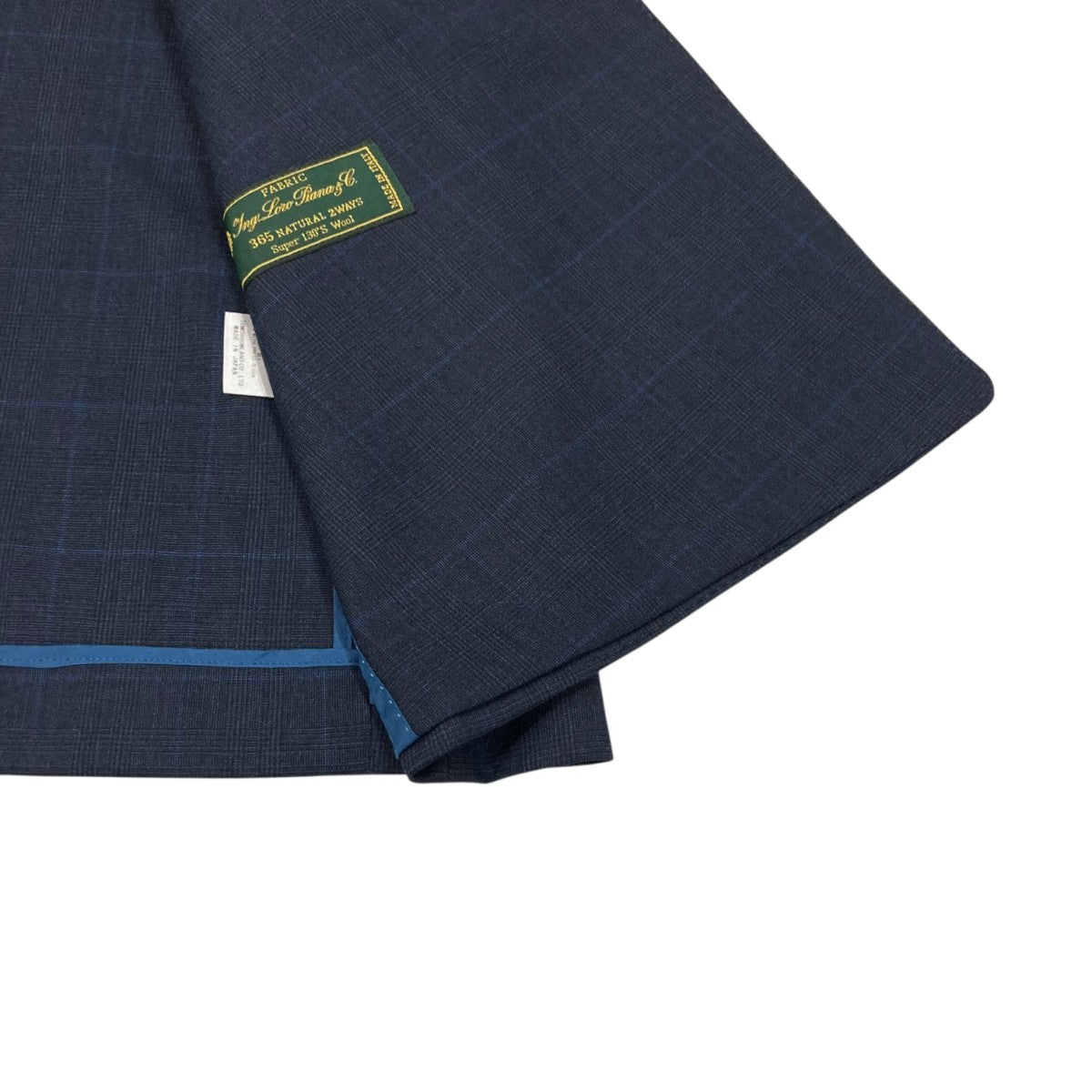 TOMORROW LAND collection 2025SS 365 BLUE WINDOWPANE チェック ダブルブレストジャケット 13075207903 古着・中古-5枚目のアイテム画像