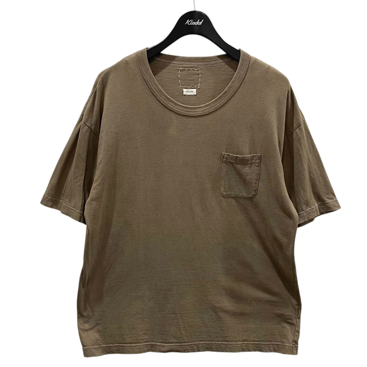 VISVIM 22SS BORDER JUMBO TEE S/S サイズ3 VISVIM(ビズビム) 22SS ポケットTシャツ JUMBO TEE S／S (N．D